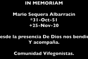 In Memoriam-Mario Sequera Albarracín Noviembre 30 2020
