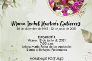 Homenaje Póstumo Docente María Isabel Hurtado Gutiérrez Junio 18 2021