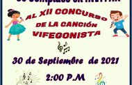 XII Concurso de la Canción Vifegonista – Septiembre 30 – Hora 2:00 pm